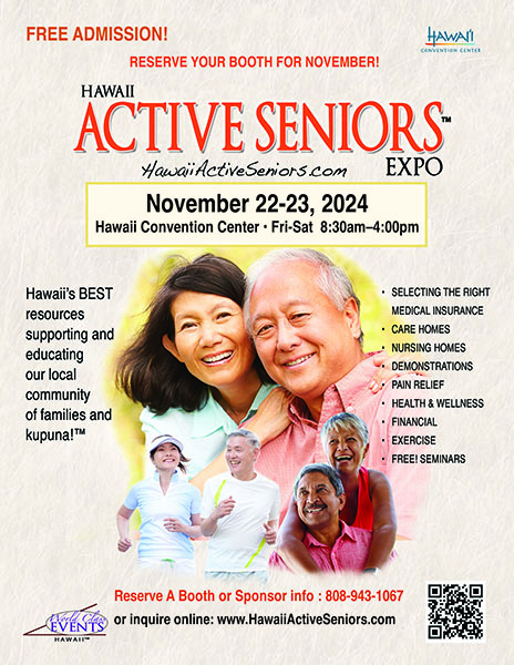 hawaii active seniors poster